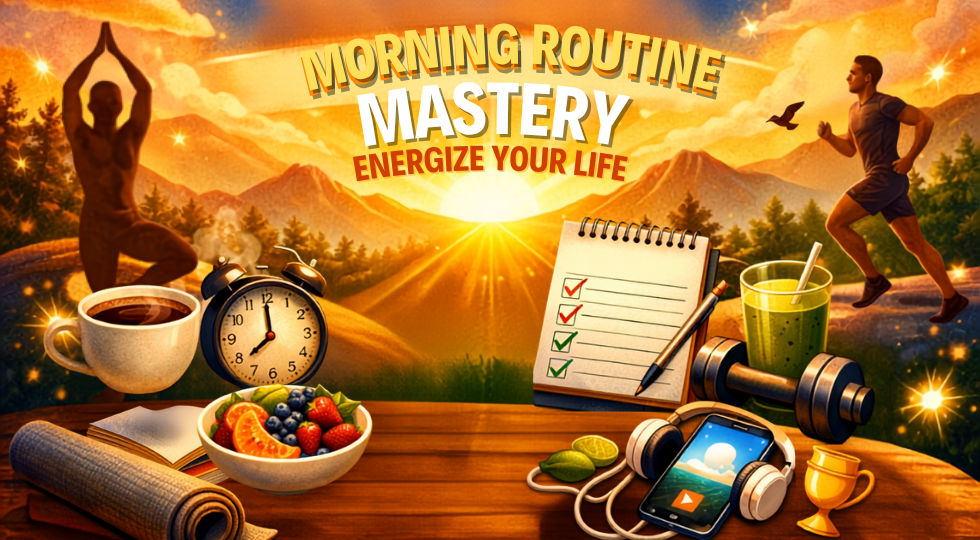 Morning Routine Mastery: Energize Your Life